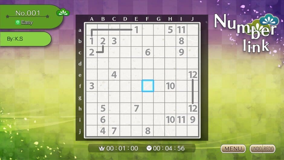Скриншот 2 из Puzzle by Nikoli S: Numberlink