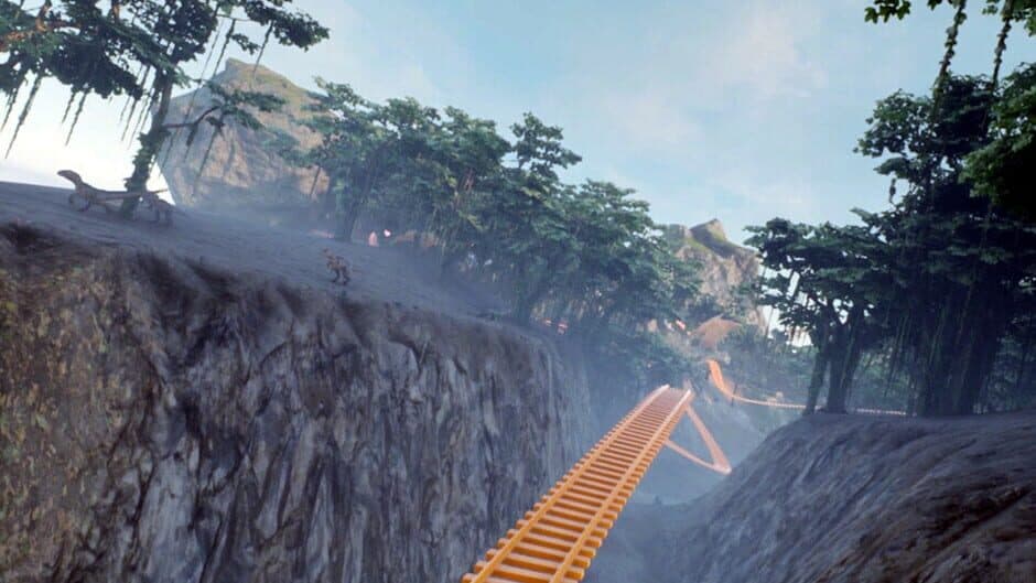 Скриншот 7 из Immersive Jurassic World Roller Coaster VR