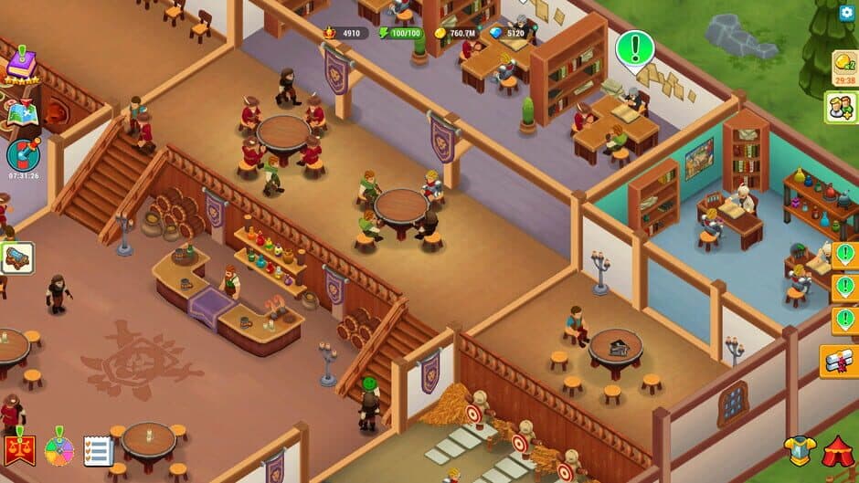 Скриншот 1 из Idle Medieval Tavern