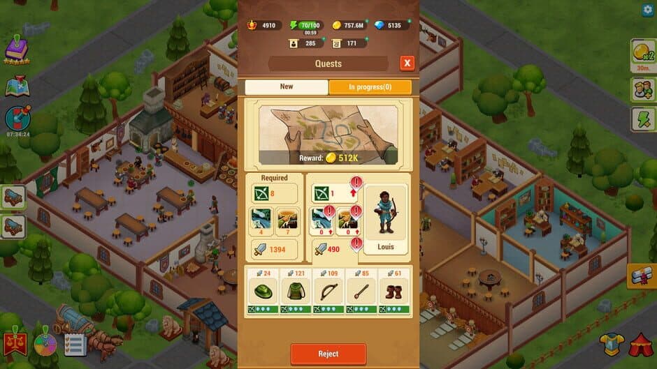 Скриншот 2 из Idle Medieval Tavern