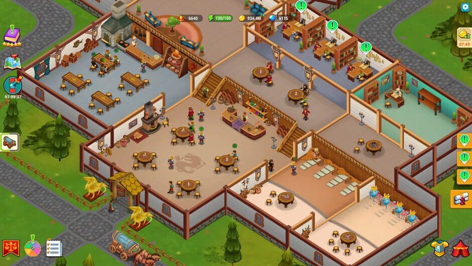 Скриншот 3 из Idle Medieval Tavern