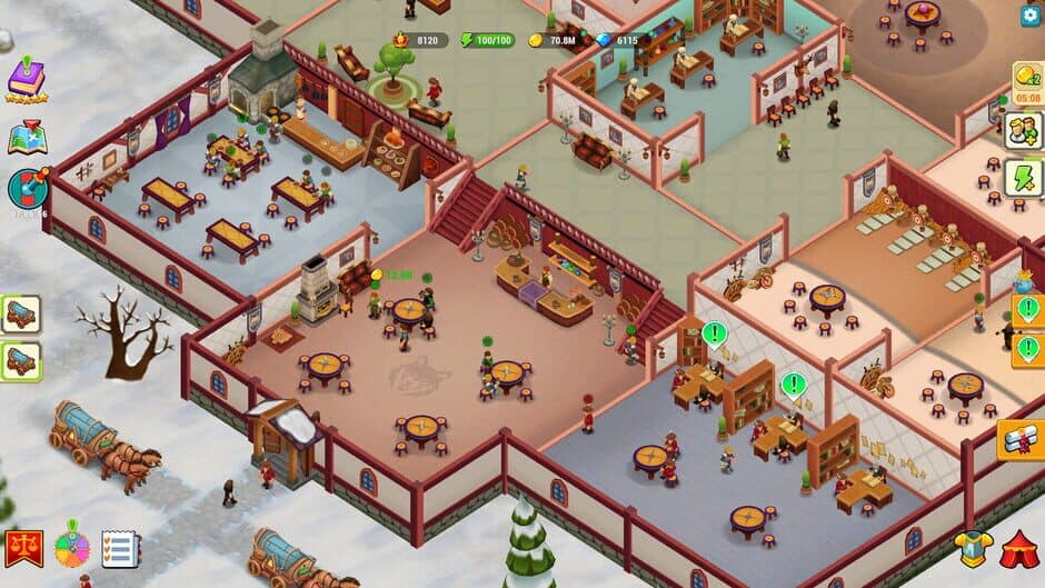 Скриншот 4 из Idle Medieval Tavern