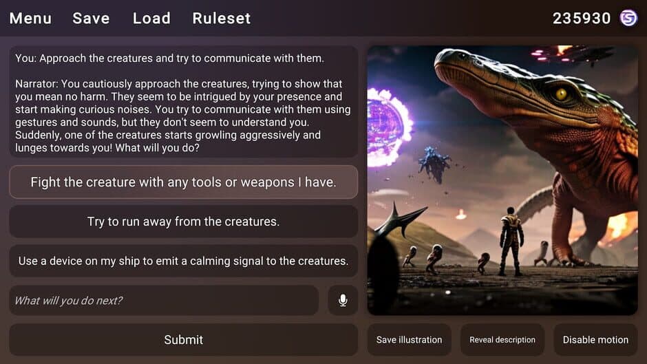 Скриншот 2 из Dreamio: AI-Powered Adventures
