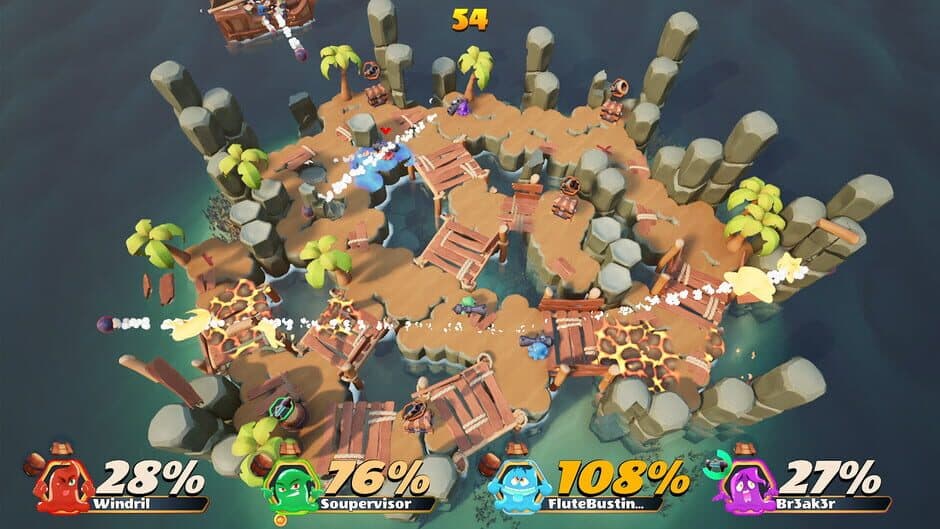 Скриншот 6 из Slimes: Cannon Combat