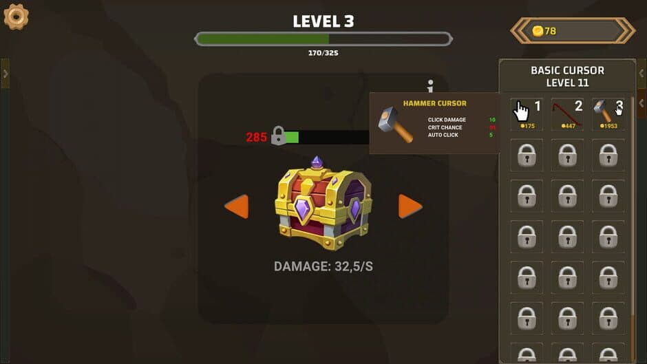 Скриншот 2 из Treasure Chest Clicker