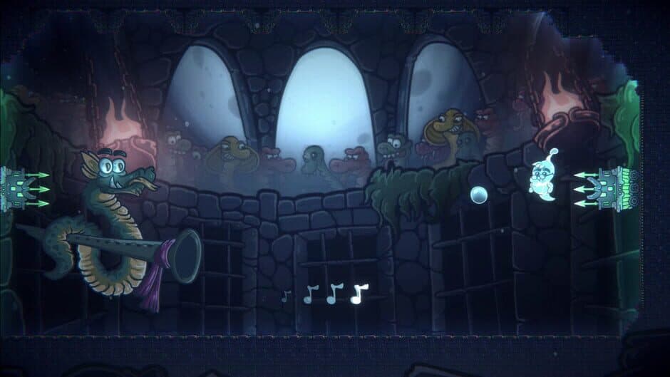 Скриншот 2 из Bubble Ghost Remake