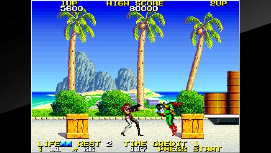 Скриншот 1 из Arcade Archives: Rolling Thunder 2
