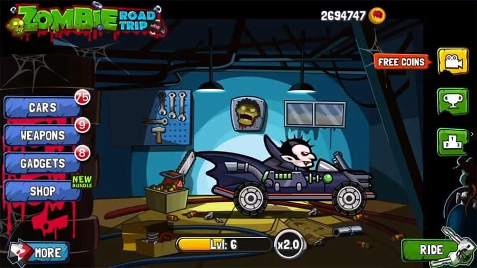 Скриншот 1 из Zombie Road Trip