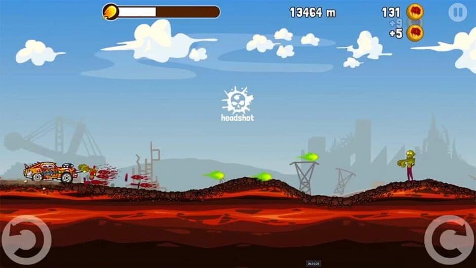 Скриншот 4 из Zombie Road Trip