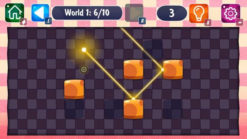 Скриншот 4 из Laser Brain Puzzle: Classic Logic Arcade