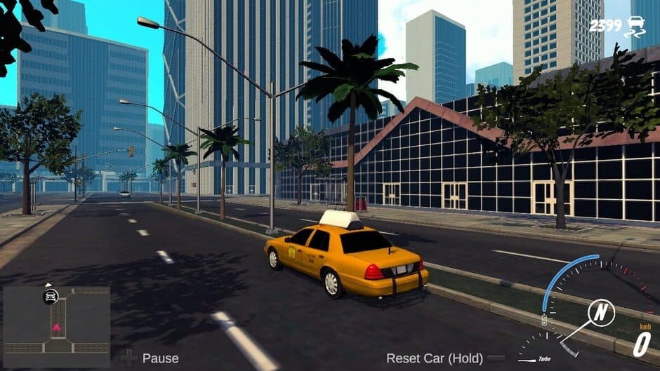 Скриншот 2 из Racing Drift Taxi Car Simulator Ultimate