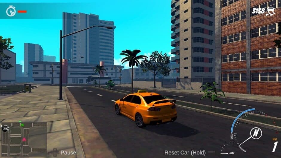 Скриншот 5 из Racing Drift Taxi Car Simulator Ultimate