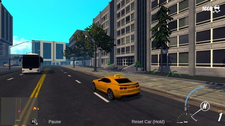 Скриншот 6 из Racing Drift Taxi Car Simulator Ultimate