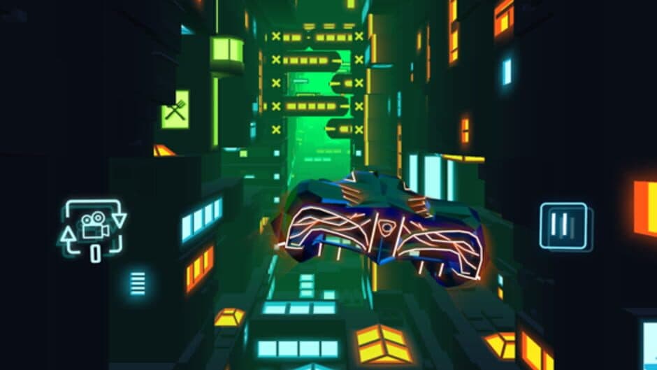Скриншот 2 из Neon Flytron: Cyberpunk Flight