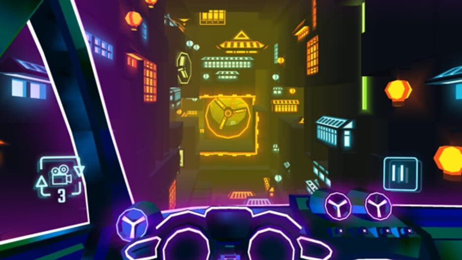 Скриншот 3 из Neon Flytron: Cyberpunk Flight