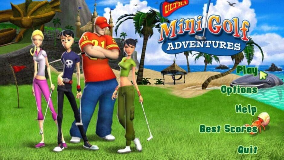 Скриншот 1 из 3D Ultra Minigolf Adventures: Lost Island