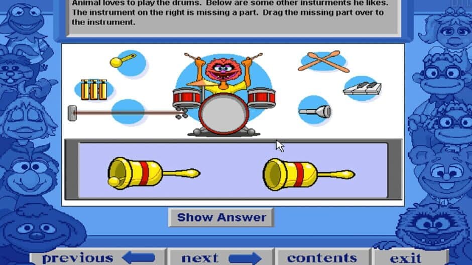 Скриншот 2 из Muppets Sorting and Ordering