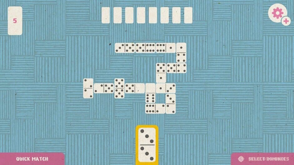 Скриншот 4 из Paper Dominoes