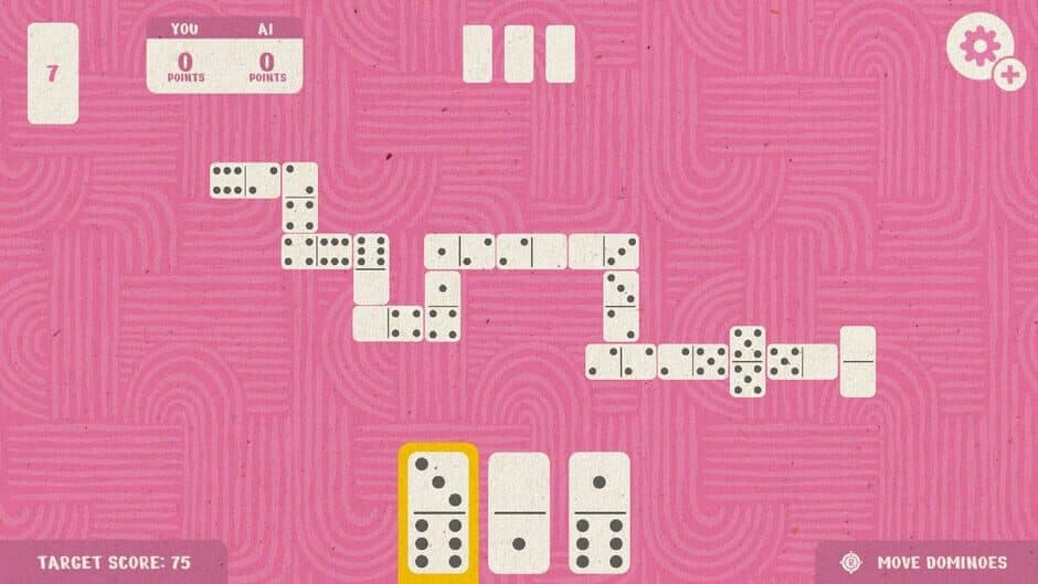 Скриншот 1 из Paper Dominoes