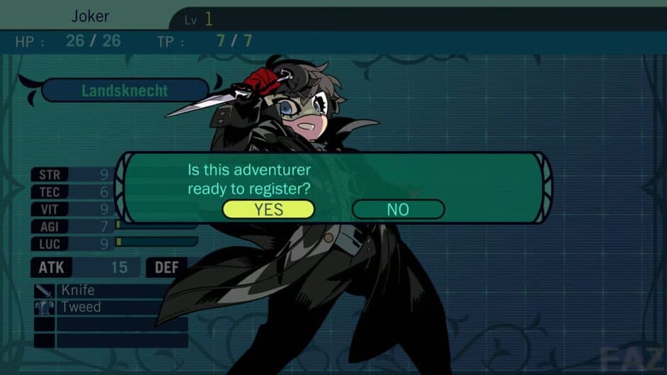 Скриншот 2 из Etrian Odyssey HD Character Set DLC