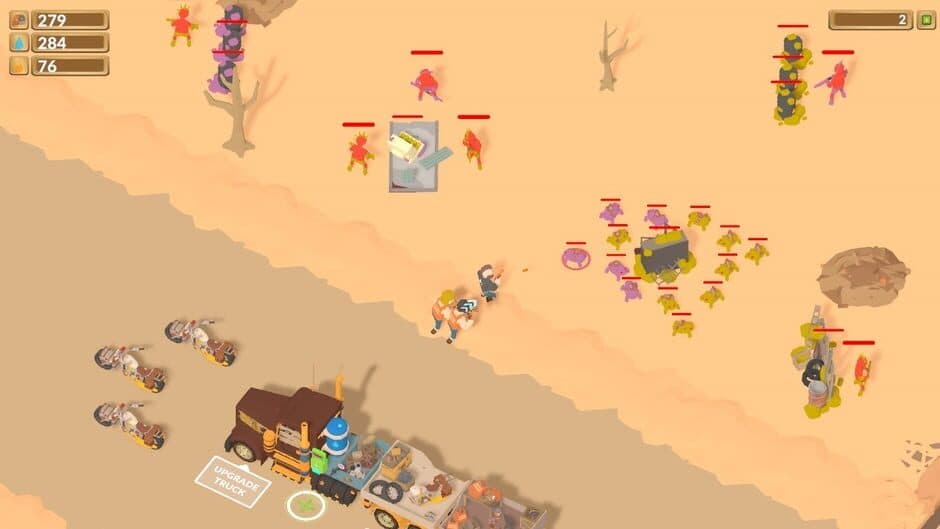 Скриншот 2 из Mad Road: Apocalyptic Shooter Survival Killer