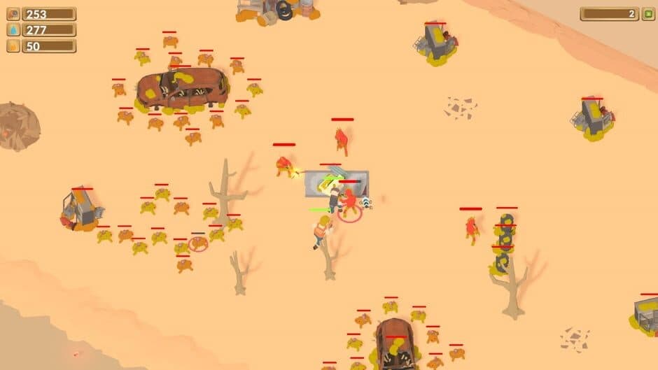 Скриншот 3 из Mad Road: Apocalyptic Shooter Survival Killer
