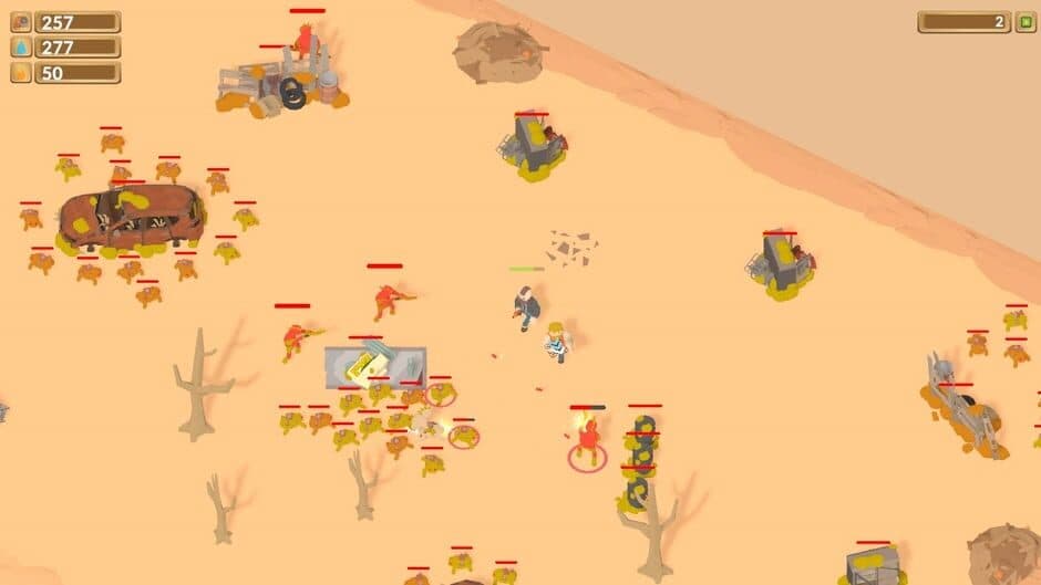 Скриншот 1 из Mad Road: Apocalyptic Shooter Survival Killer