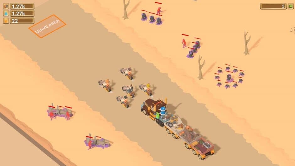 Скриншот 4 из Mad Road: Apocalyptic Shooter Survival Killer