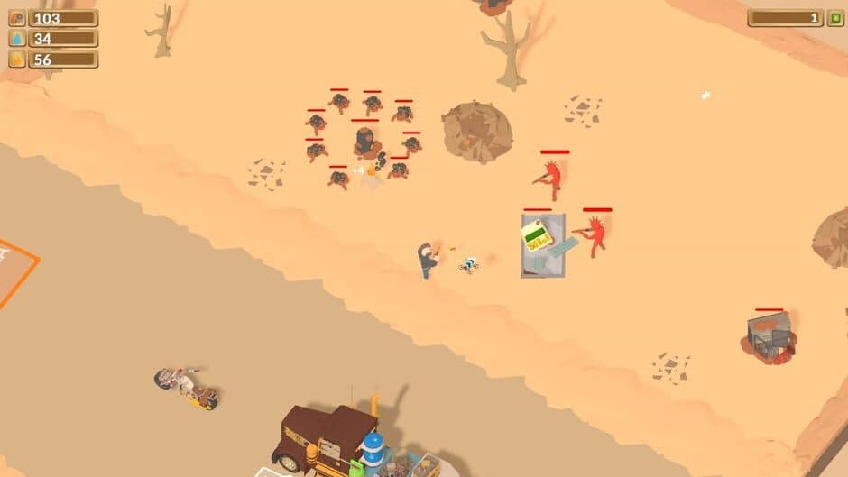 Скриншот 6 из Mad Road: Apocalyptic Shooter Survival Killer