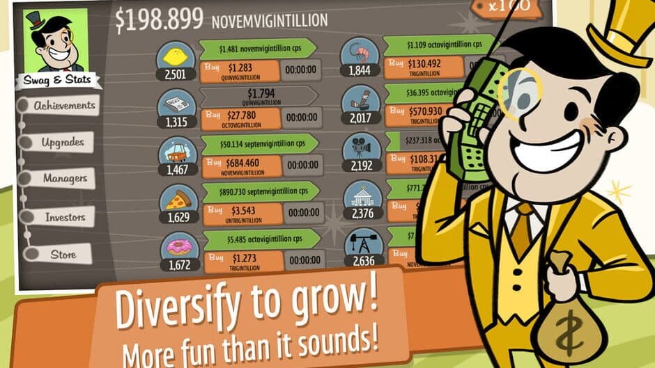 Скриншот 3 из AdVenture Capitalist