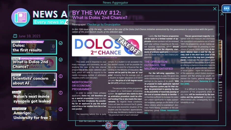Скриншот 1 из Dolos: Your Best Future
