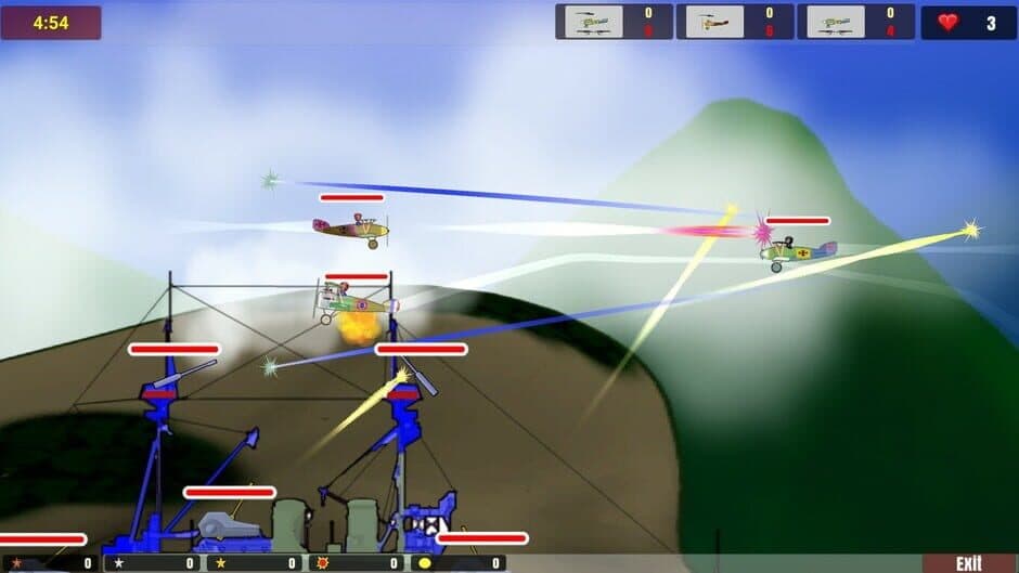 Скриншот 4 из Biplane Baron 2: Flying Ace