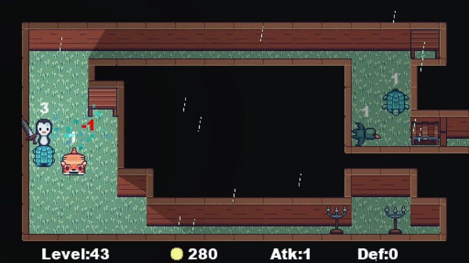 Скриншот 1 из Strategy Game but With a Penguin Who Has a Sword