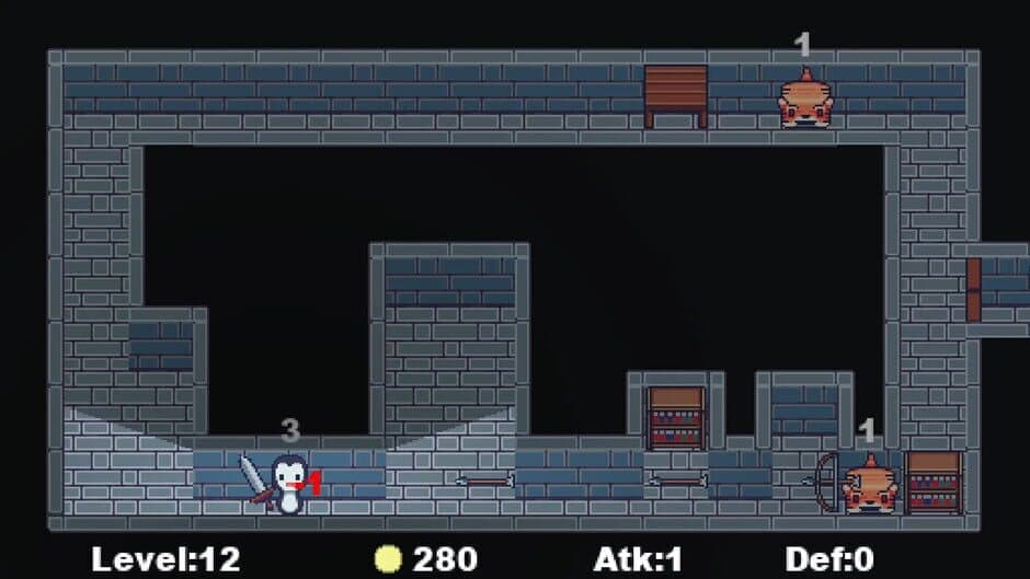 Скриншот 3 из Strategy Game but With a Penguin Who Has a Sword