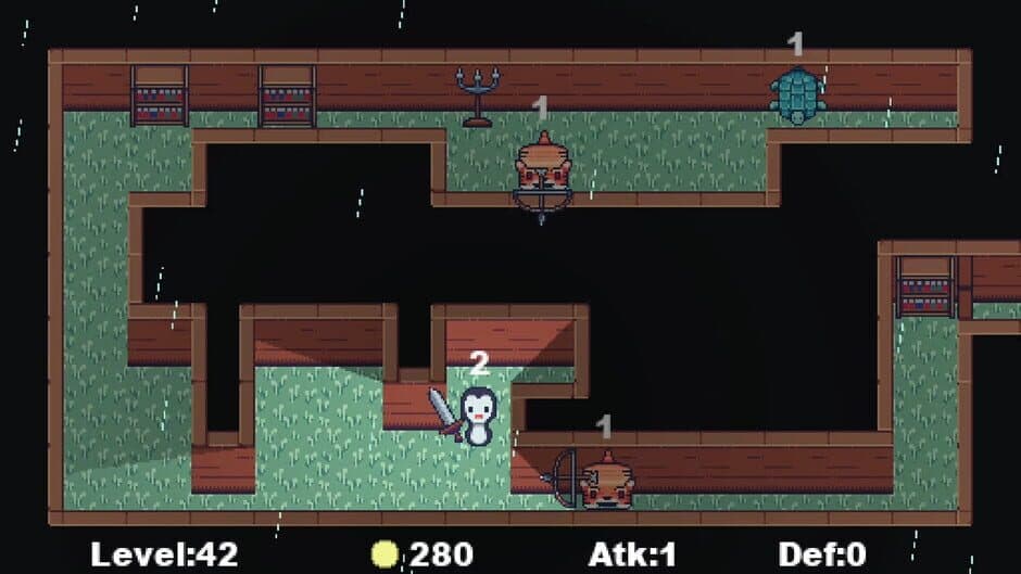 Скриншот 4 из Strategy Game but With a Penguin Who Has a Sword