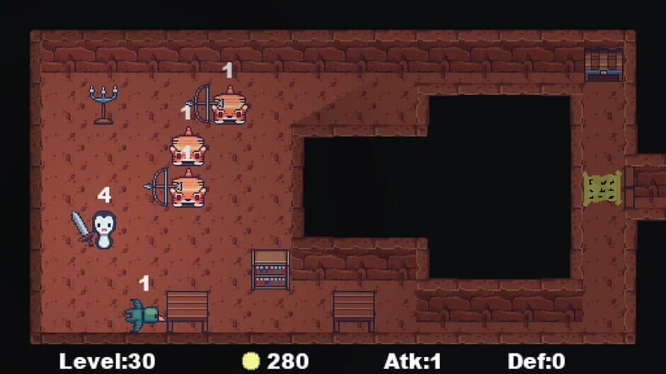 Скриншот 5 из Strategy Game but With a Penguin Who Has a Sword