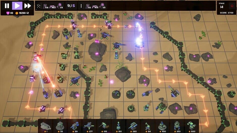 Скриншот 1 из Crystal Tower Defense