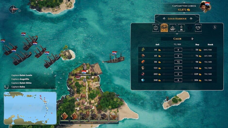 Скриншот 1 из Corsairs: Battle of the Caribbean