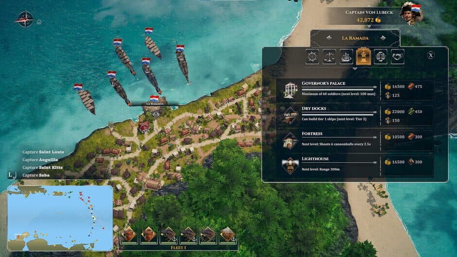 Скриншот 4 из Corsairs: Battle of the Caribbean
