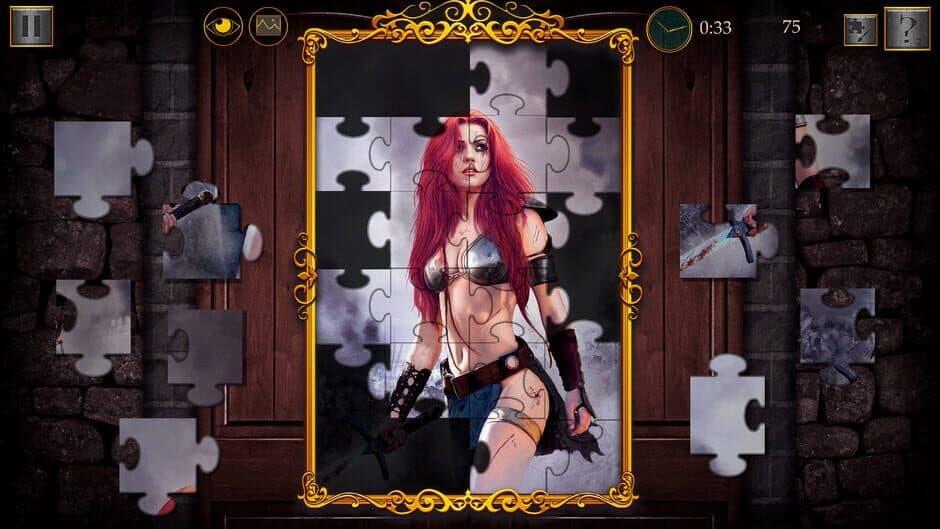 Скриншот 3 из Dark Fantasy: Epic Jigsaw Puzzle