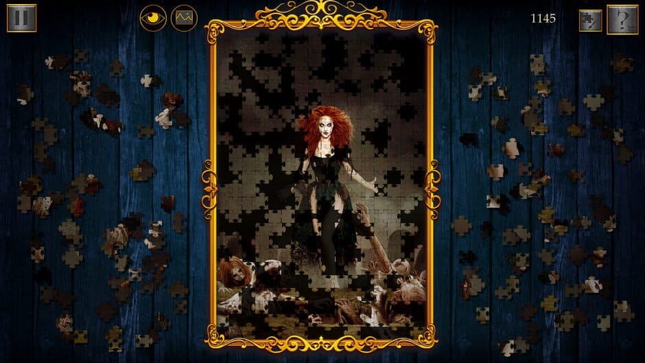 Скриншот 4 из Dark Fantasy: Epic Jigsaw Puzzle