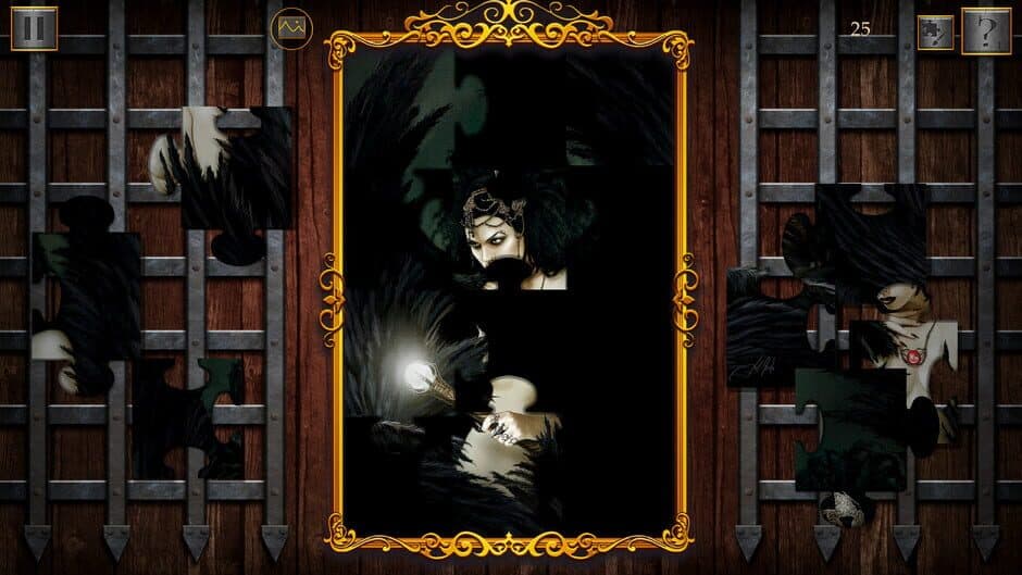 Скриншот 2 из Dark Fantasy: Epic Jigsaw Puzzle