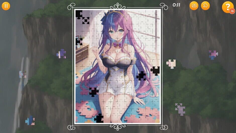 Скриншот 4 из Ultimate Anime Jigsaw Puzzle