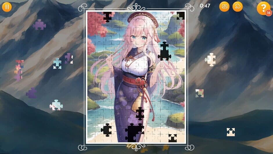 Скриншот 5 из Ultimate Anime Jigsaw Puzzle