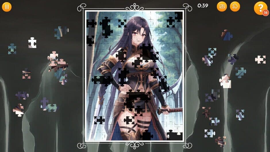 Скриншот 7 из Ultimate Anime Jigsaw Puzzle