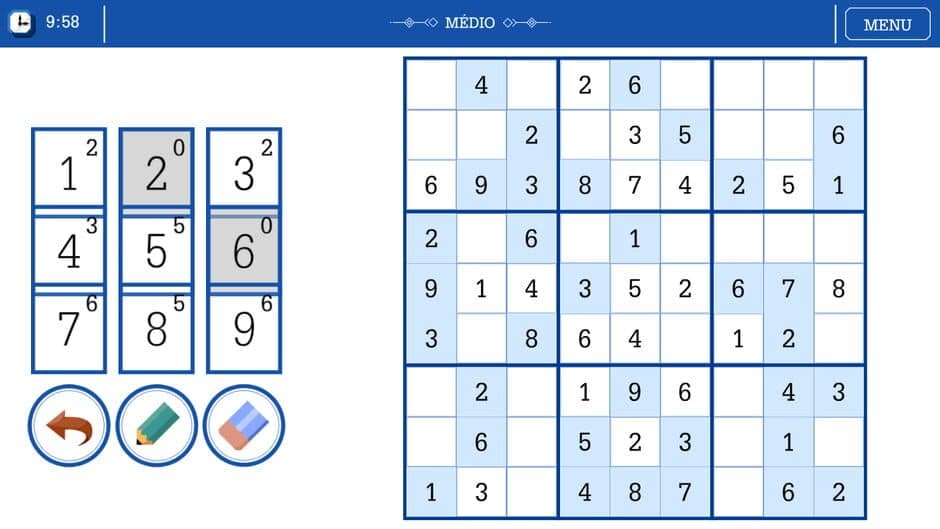Скриншот 2 из Sudoku: O Globo