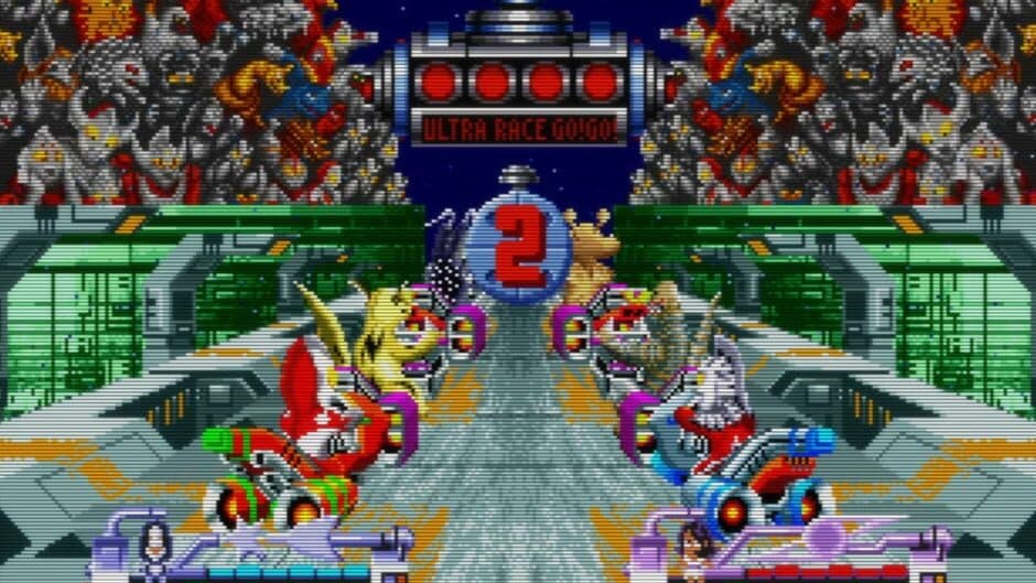Скриншот 3 из Waku-waku Ultraman Racing