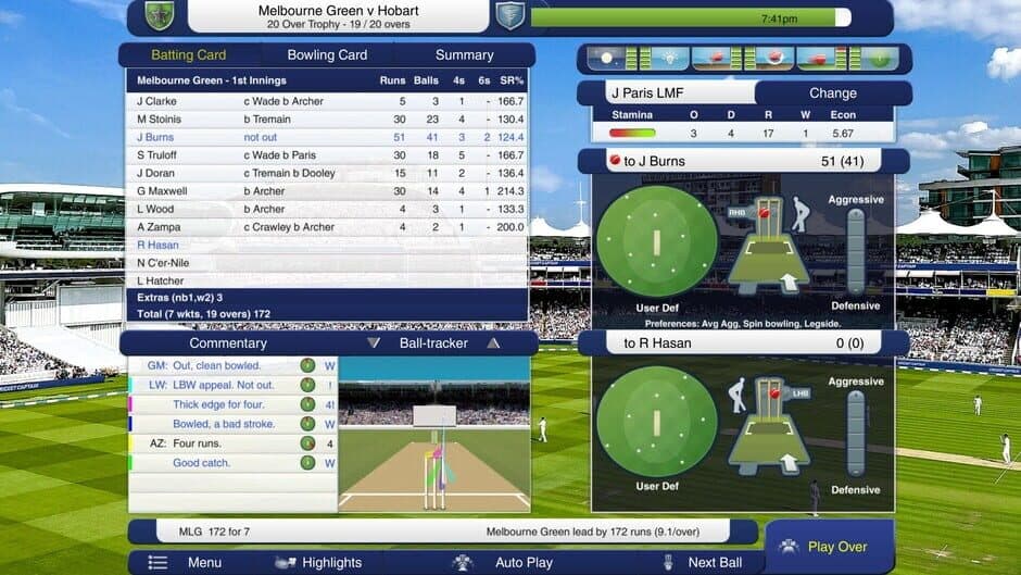 Скриншот 3 из Cricket Captain 2023