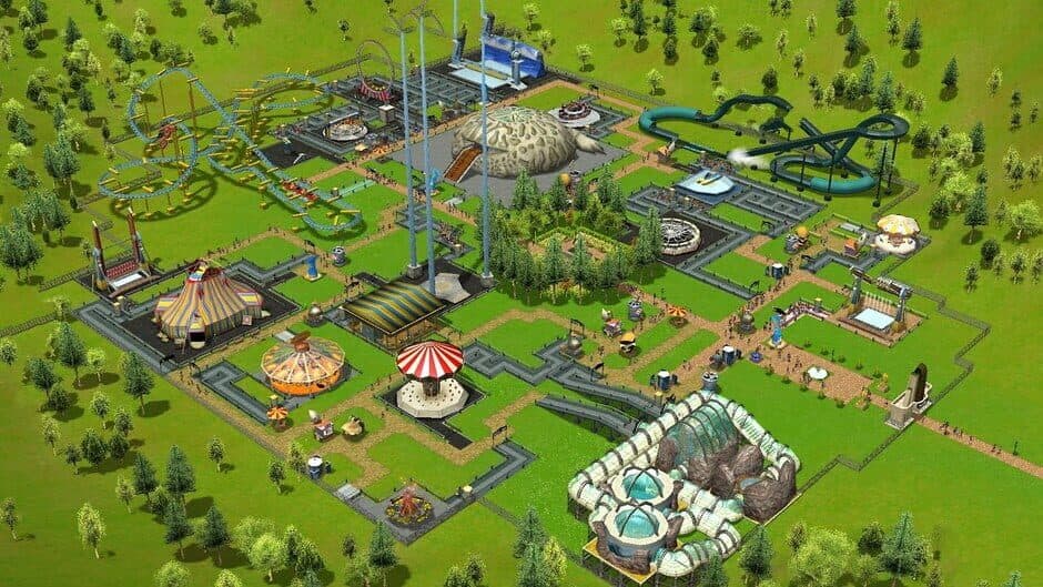 Скриншот 3 из RollerCoaster Tycoon 8 pack