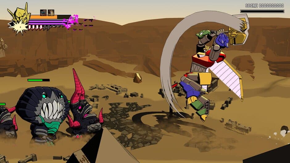 Скриншот 3 из Dawn of the Monsters: Arcade Edition